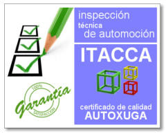 Certificado Calidad Coches ITACCA