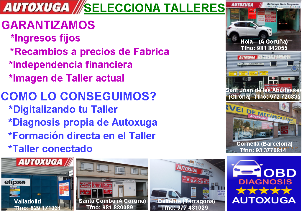 A todos los Talleres del Automóvil le o