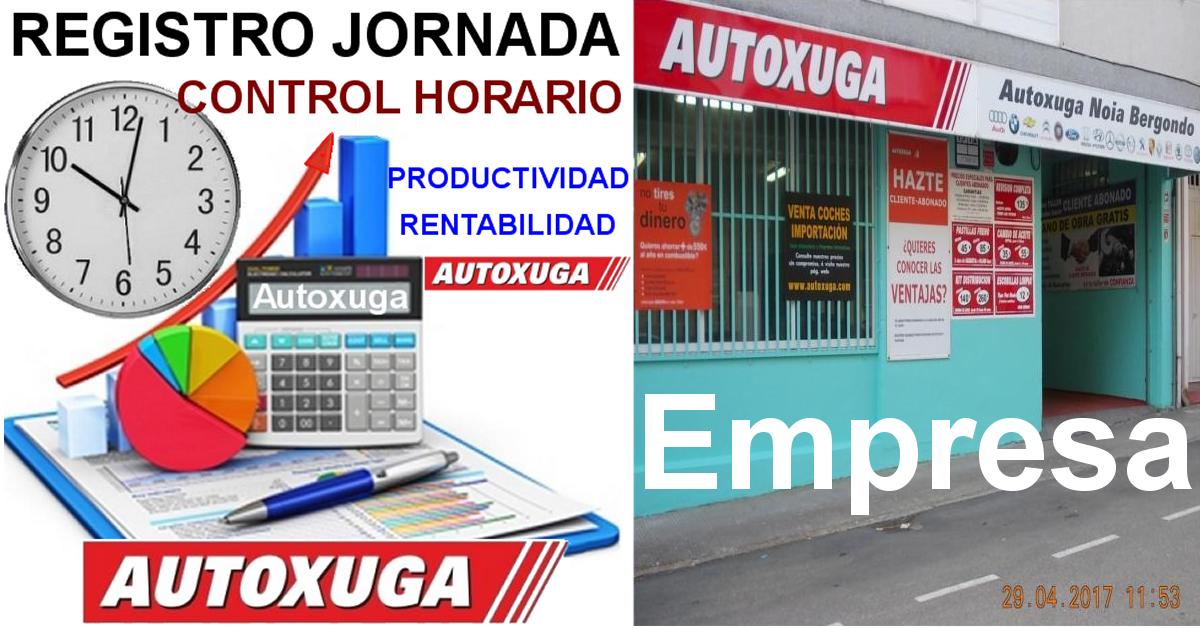 Control horario. geolocalizacion y renta