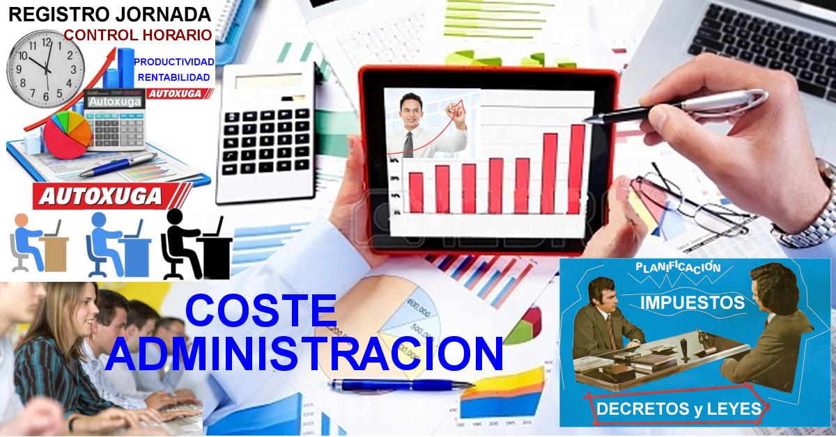 Presupuesto control horario registro jor