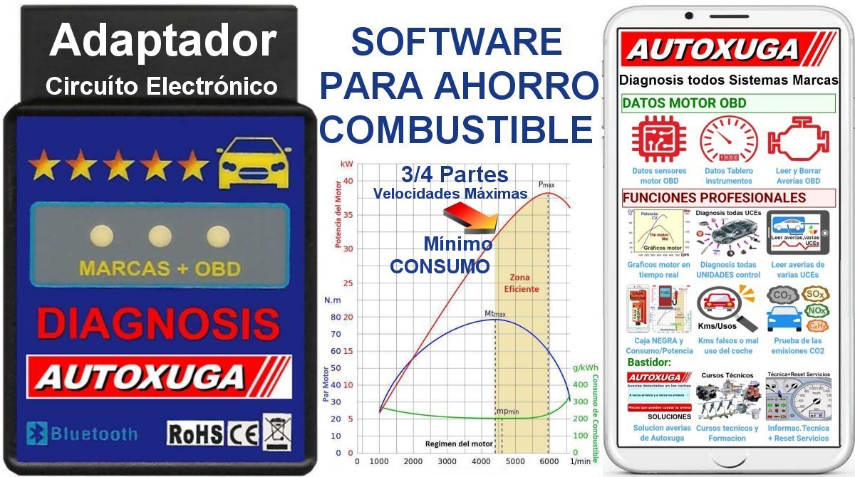 Software de diagnosis para ahorrar combu