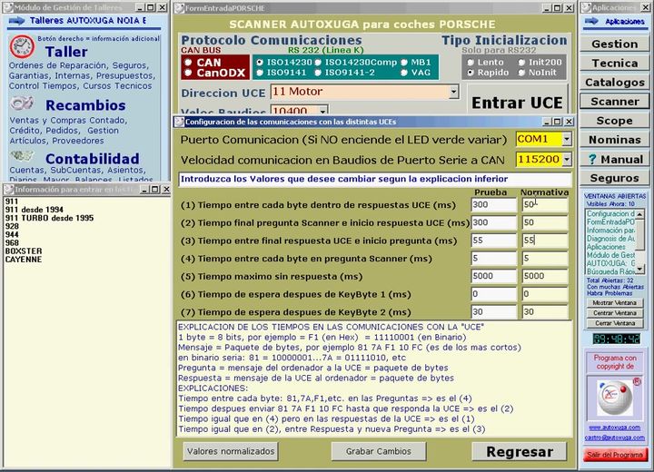 l Equipo de Diagnosis de Autoxuga muestr