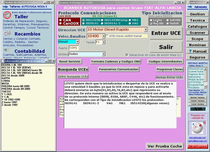 dentificacion de los distintos protocolo